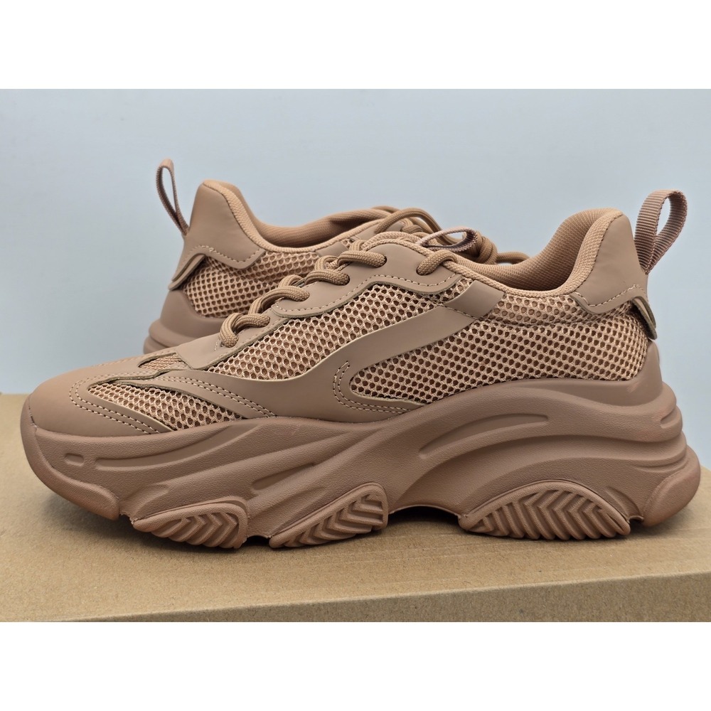 Womens Steve Madden Possession Sneakers - Almond Brown - Sz 7.5 - Picture 10 of 13